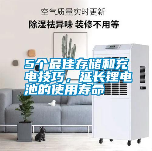 5個最佳存儲和充電技巧，延長鋰電池的使用壽命