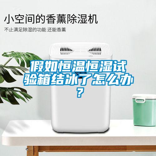 假如恒溫恒濕試驗箱結冰了怎麽辦？