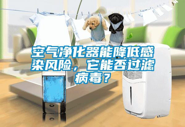 空氣淨化器能降低感染風險，它能否過濾病毒？