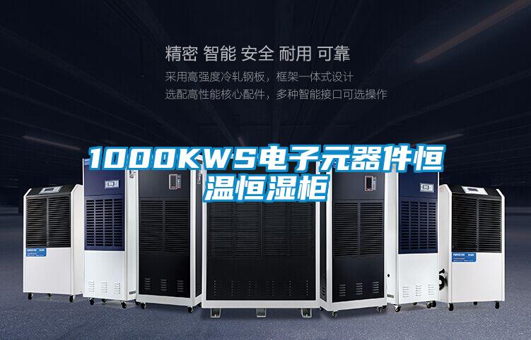 1000KWS電子元器件恒溫恒濕櫃