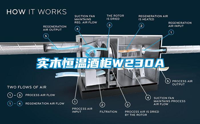 實木恒溫酒櫃W230A