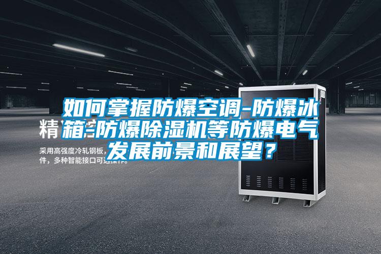 如何掌握防爆空調-防爆冰箱-防爆91看片网站视频機等防爆電氣發展前景和展望？