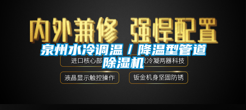 泉州水冷調溫／降溫型管道91看片网站视频機