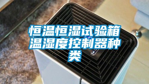 恒溫恒濕試驗箱溫濕度控製器種類