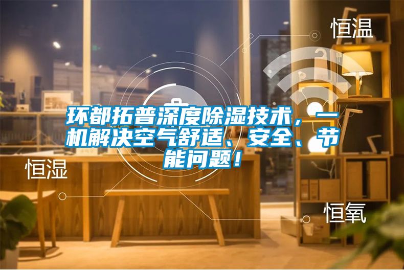 環都拓普深度91看片网站视频技術，一機解決空氣舒適、安全、節能問題！