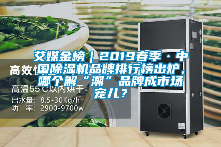 艾媒金榜｜2019春季·中國91看片网站视频機品牌排行榜出爐，哪個解“潮”品牌成市場寵兒？