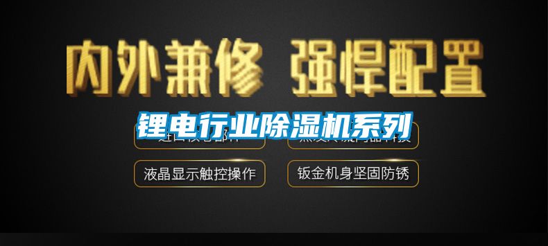 鋰電行業91看片网站视频機係列